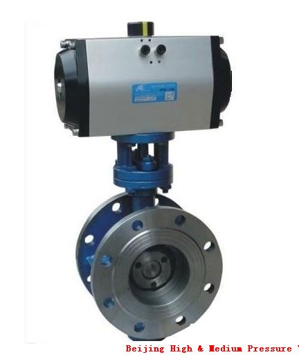 Pneumatic Hard Seal Butterfly Valve